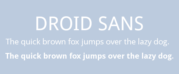 Droid Sans