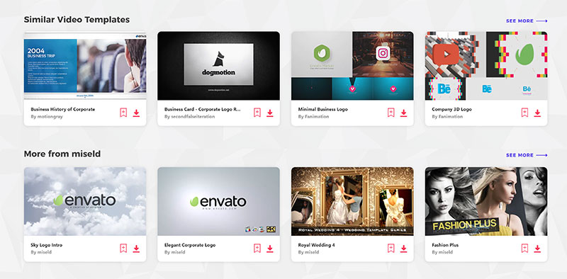 Similar Video Templates on Envato Elements