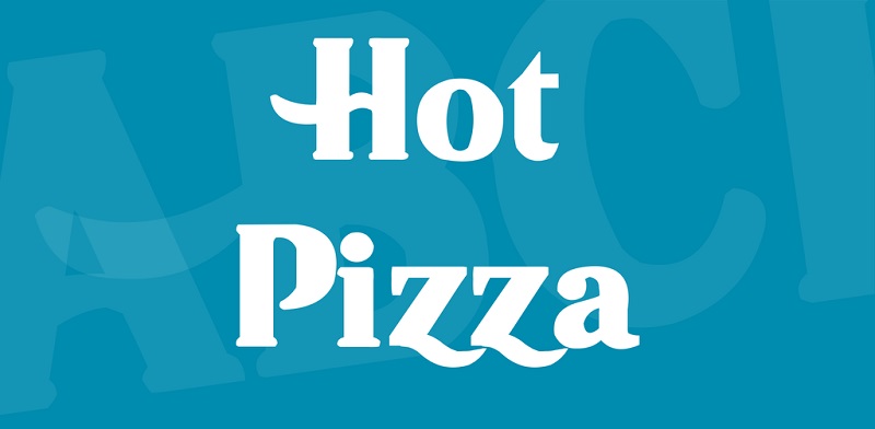 Hot Pizza Font