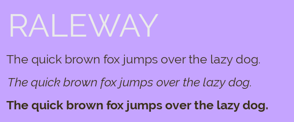 Raleway