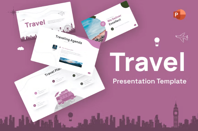 Travel Creative PowerPoint Template