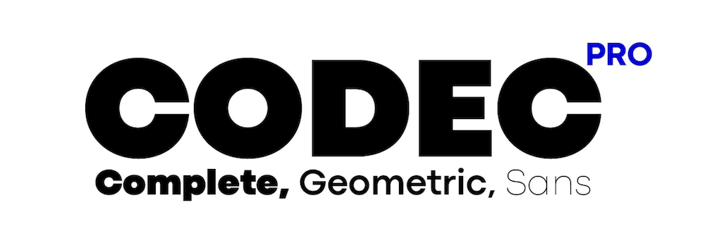 The Codec Pro business and corporate font.