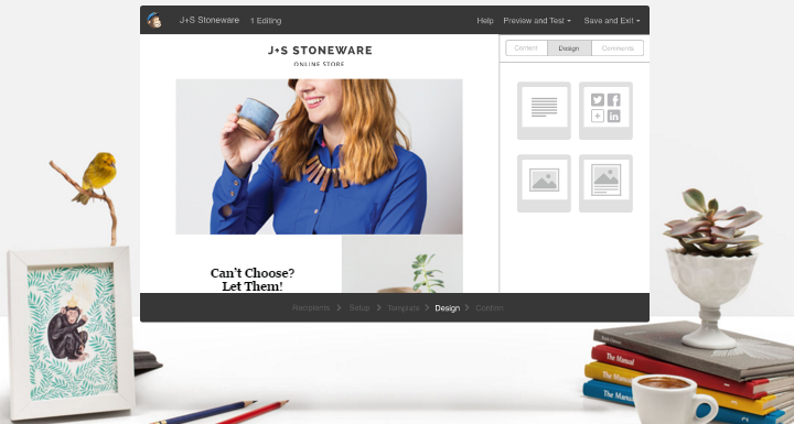 MailChimp.